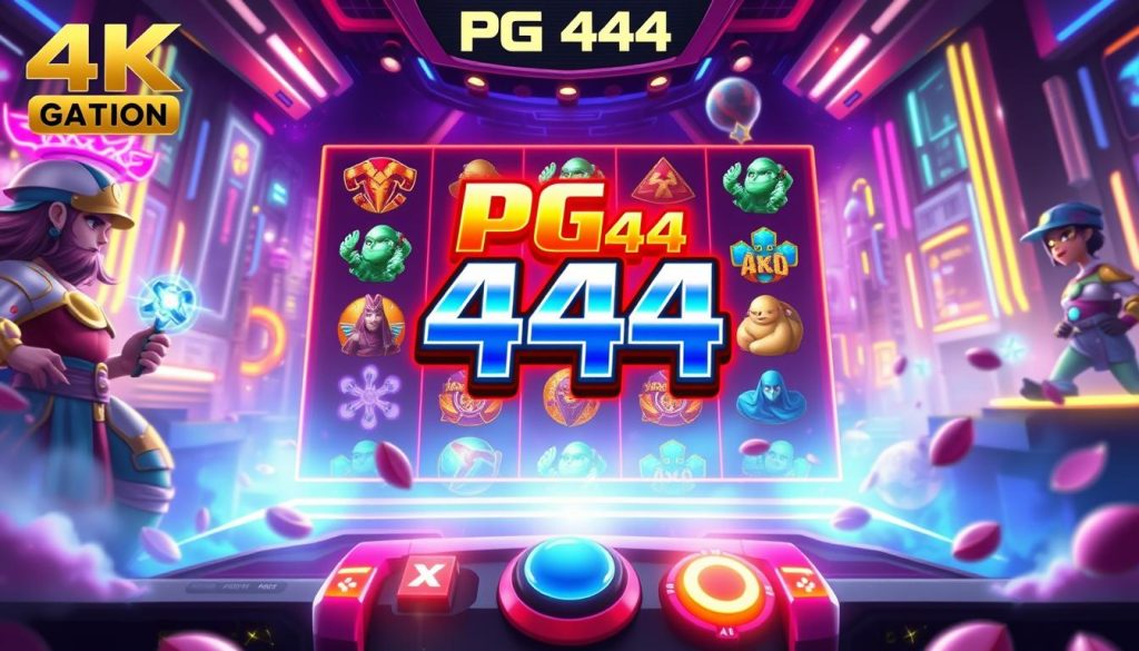 กราฟิก 4K เกมสล็อต PG 444
